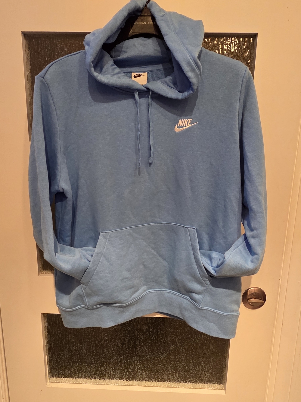 Nike Women's Light Blue Pullover Hoodie